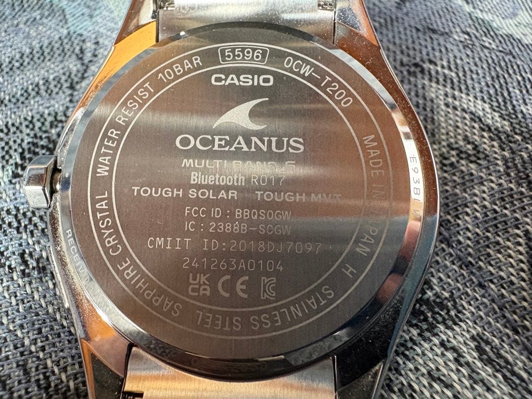 カシオ　オシアナス　OCW-T200S-7AJF