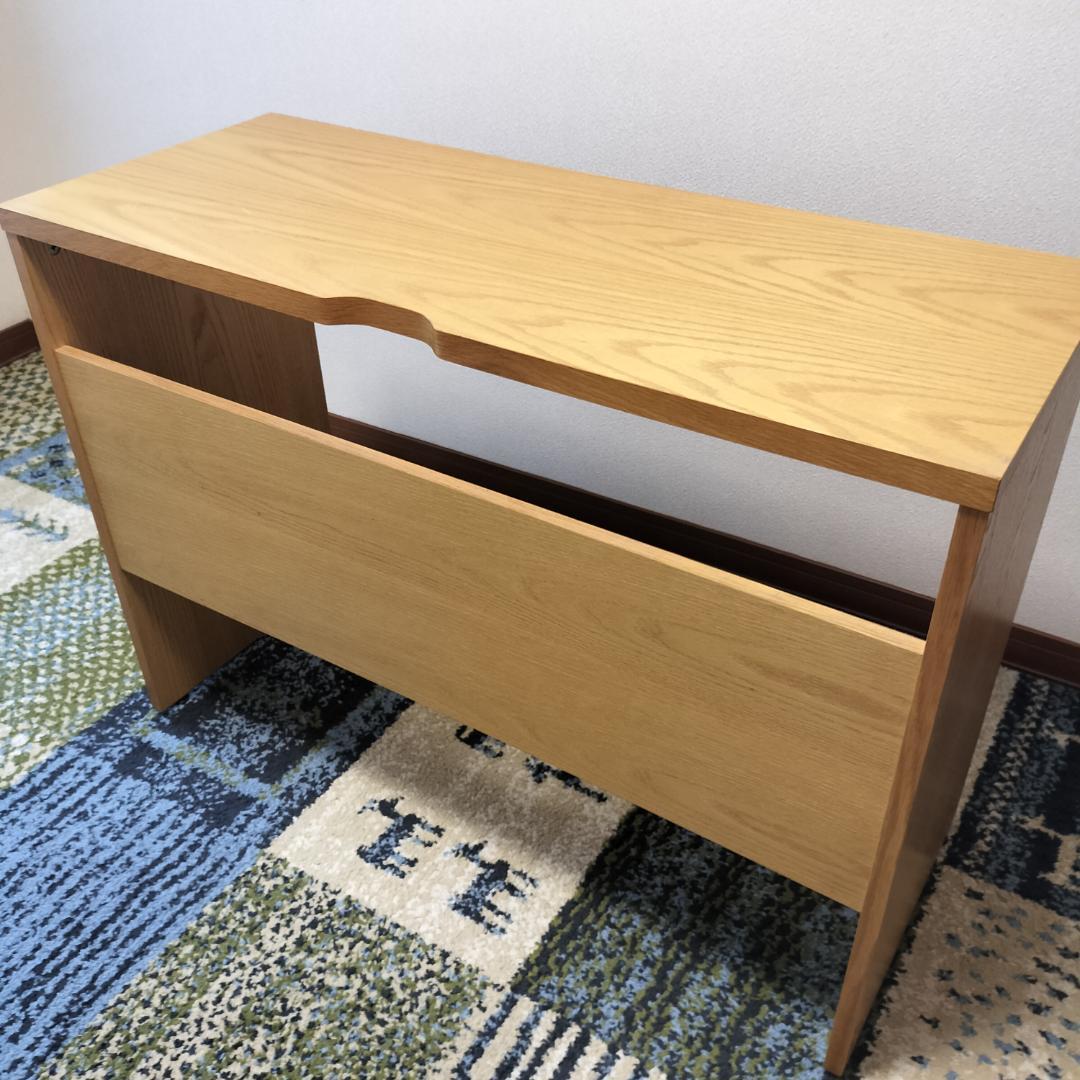 ニトリ 薄型デスク 奥行40cm 幅100cm