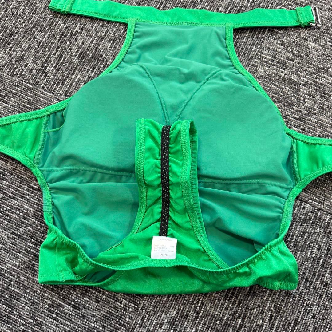 【超美品】サマースタイルアワード　モノキニビキニ(グリーン) Mサイズ　サマスタ