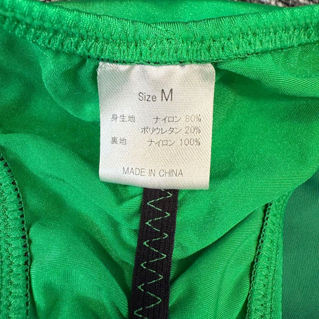 【超美品】サマースタイルアワード　モノキニビキニ(グリーン) Mサイズ　サマスタ