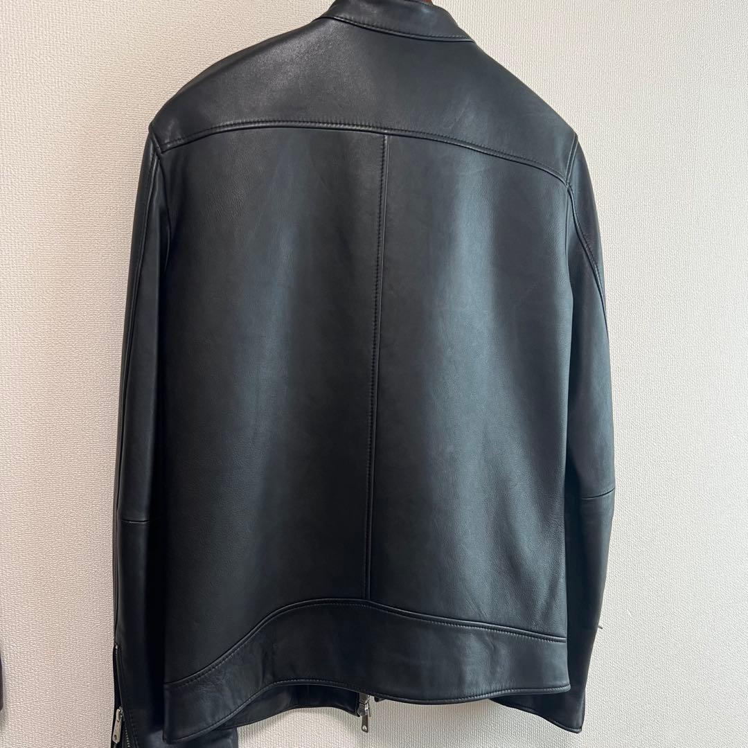 極美品 UNITED TOKYO ラムレザーシングルジャケット サイズ3