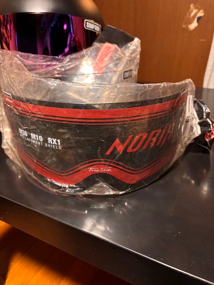 【美品】SIMSON M30 58cmフルフェイスヘルメット マットブラック