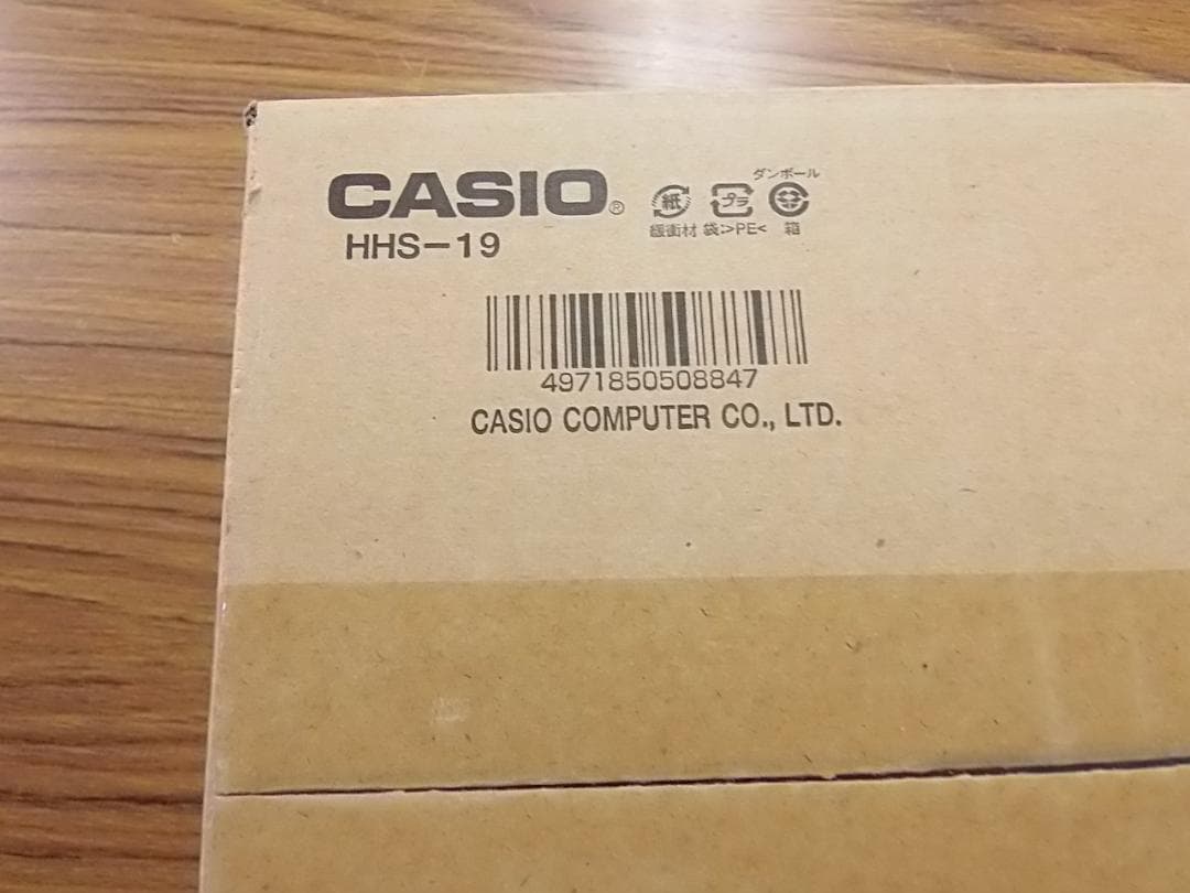 99CASIOカシオレジスター ハンドスキャナーHHS-19　新品　2020年製