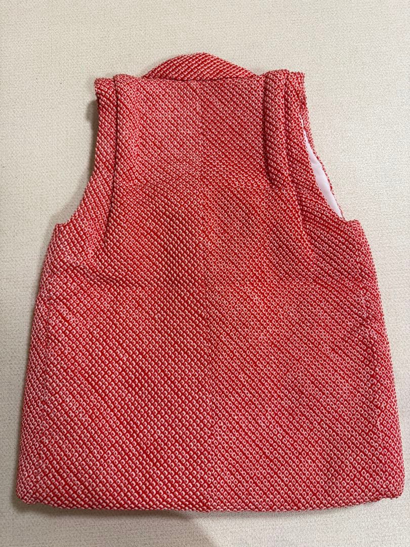 被布⭐︎総手絞り⭐︎疋田絞り⭐︎七五三⭐︎正絹⭐︎女の子⭐︎三歳用⭐︎丈50.5肩幅26