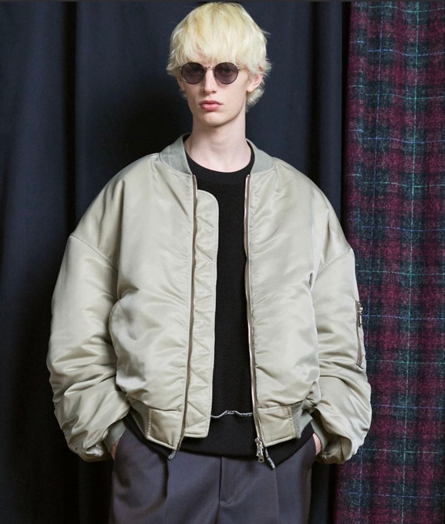 【未使用タグ付き】MAISON SPECIAL MA-1ジャケット25AW