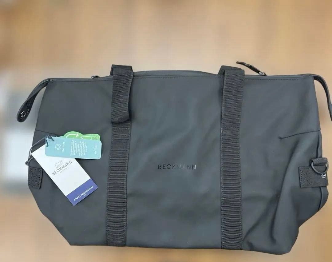 11292[BECKMANN] ボストンバッグ ブラック