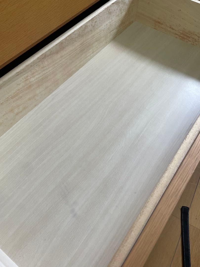 無印　チェスト　オーク材