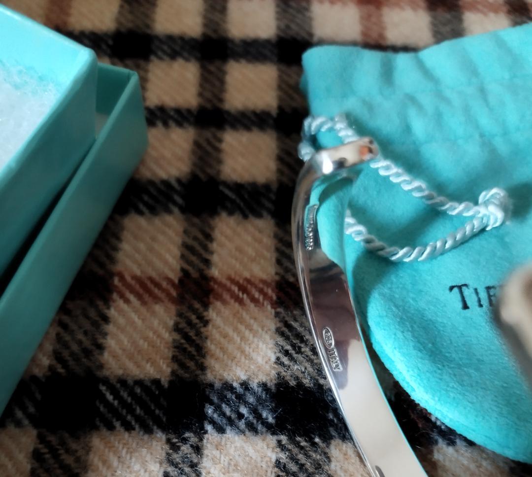 ティファニー アトラス バングル　ラージサイズ　美品