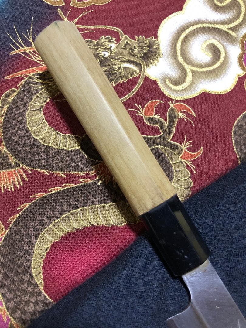 【研ぎ済み】日本橋木屋・利光　特選・白鋼　柳刃包丁　和包丁　ナイフ　料理　釣り