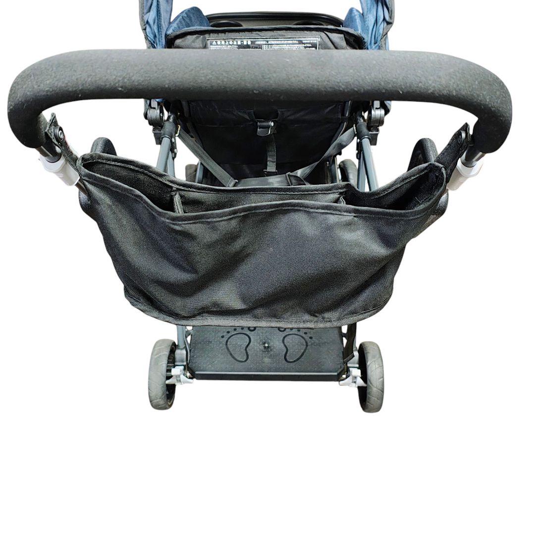 【送料無料】雨カバー　カトージ　2人でゴー　ネイビー　二人乗りベビーカー