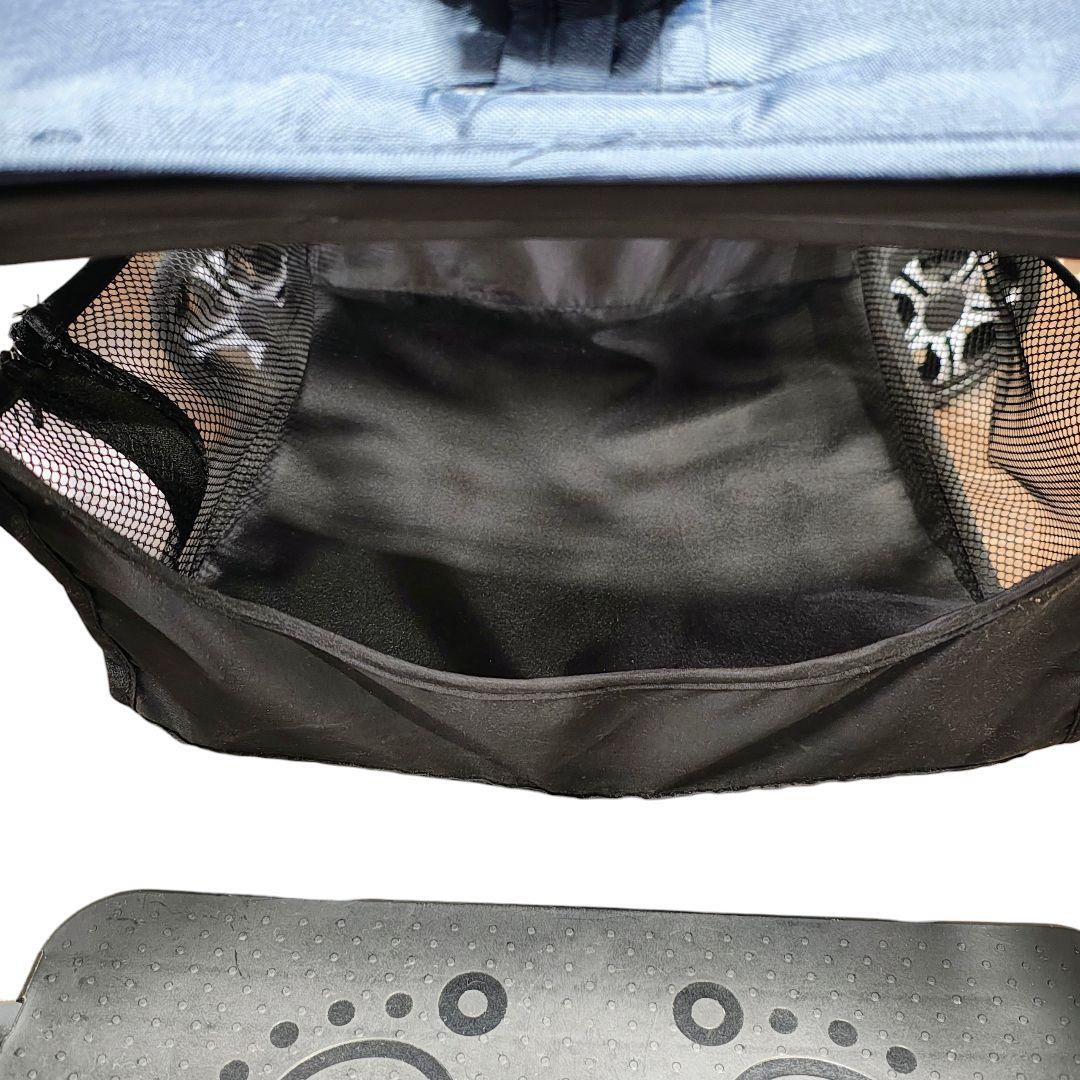 【送料無料】雨カバー　カトージ　2人でゴー　ネイビー　二人乗りベビーカー