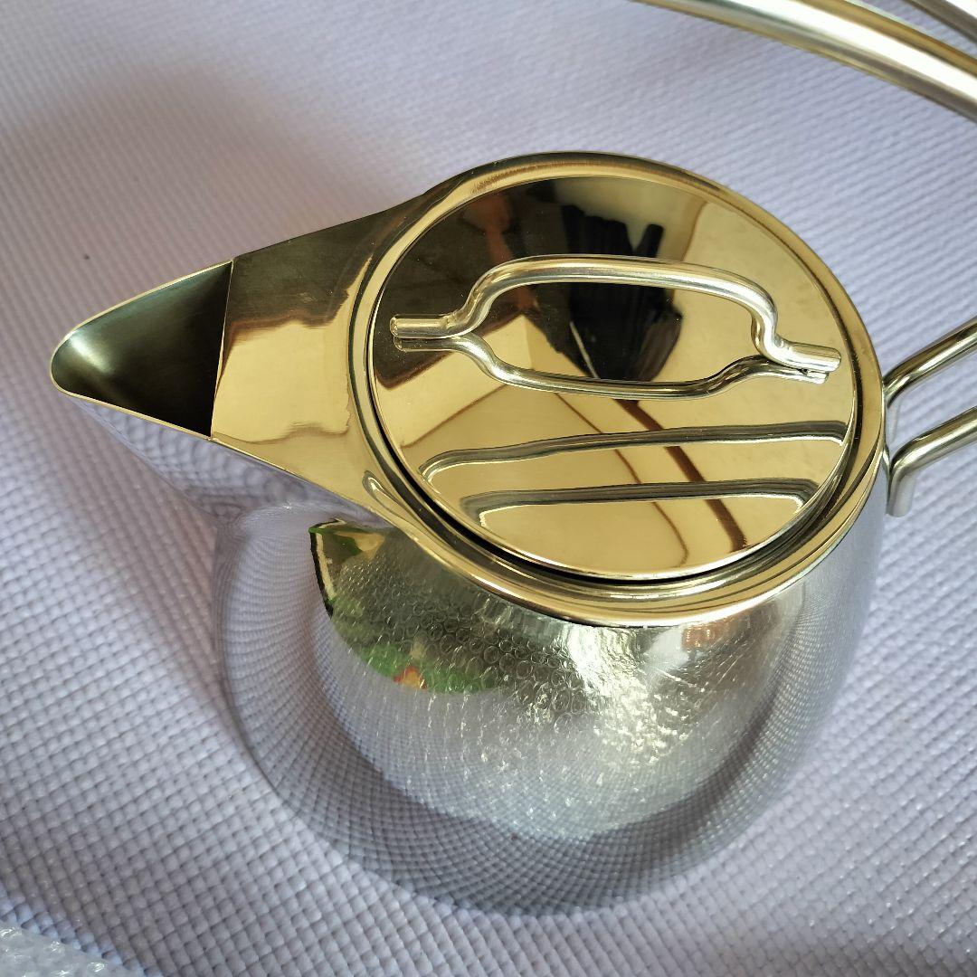 美品Miyazaki製作所 ジオプロダクトステンレスやかん 約2.5L