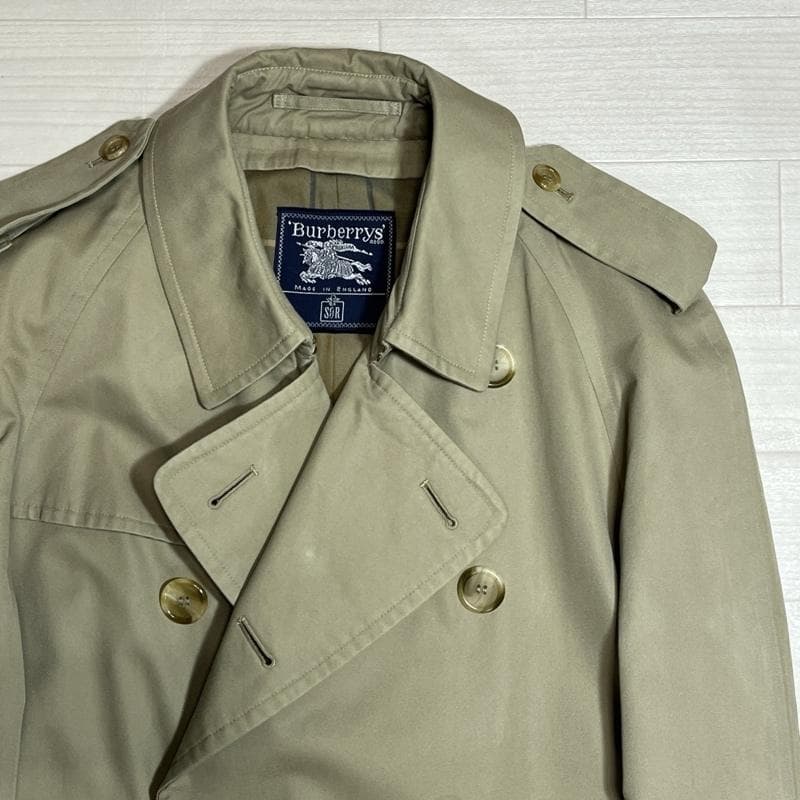 バーバリーズ/60s～70s/SOR別注/イングランド製/トレンチコート
