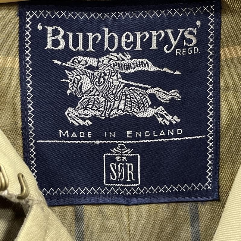 バーバリーズ/60s～70s/SOR別注/イングランド製/トレンチコート