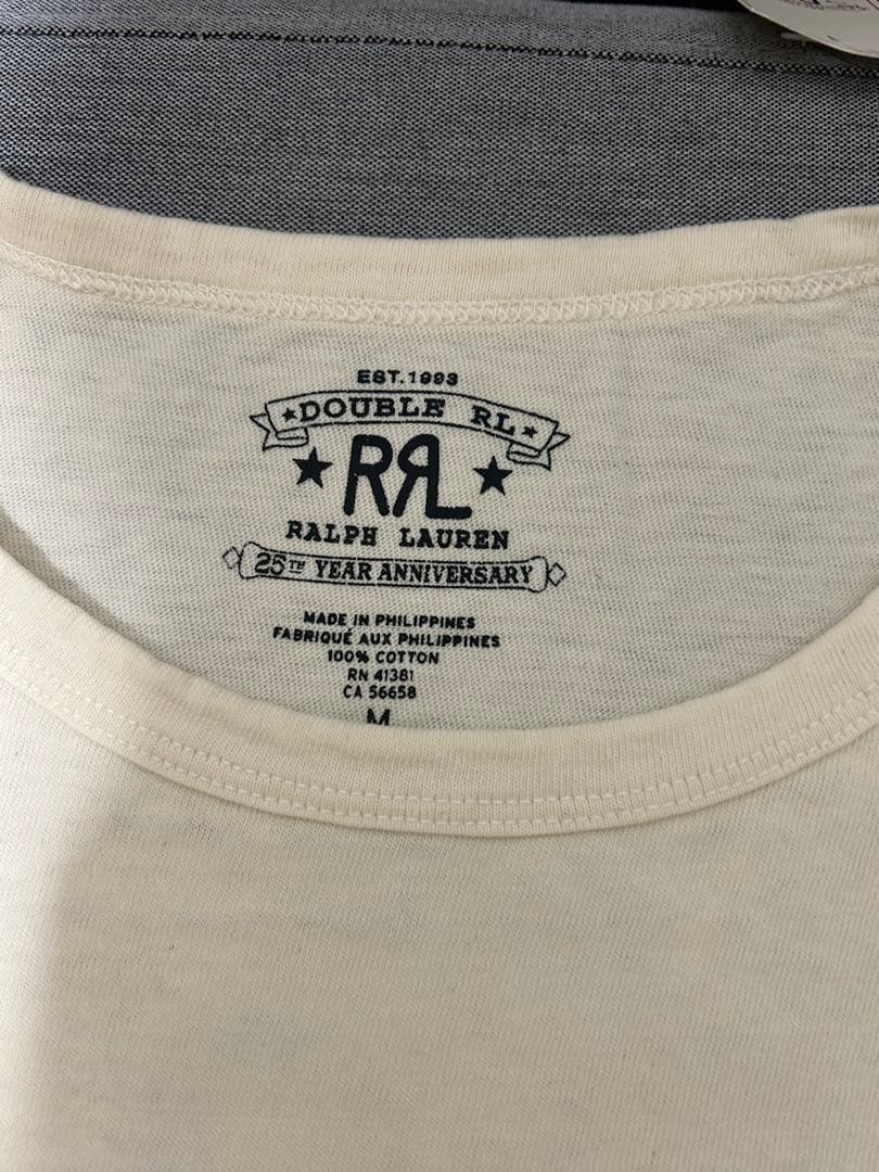 RRL 25周年記念トラック柄Tシャツ　サイズM 外箱付き