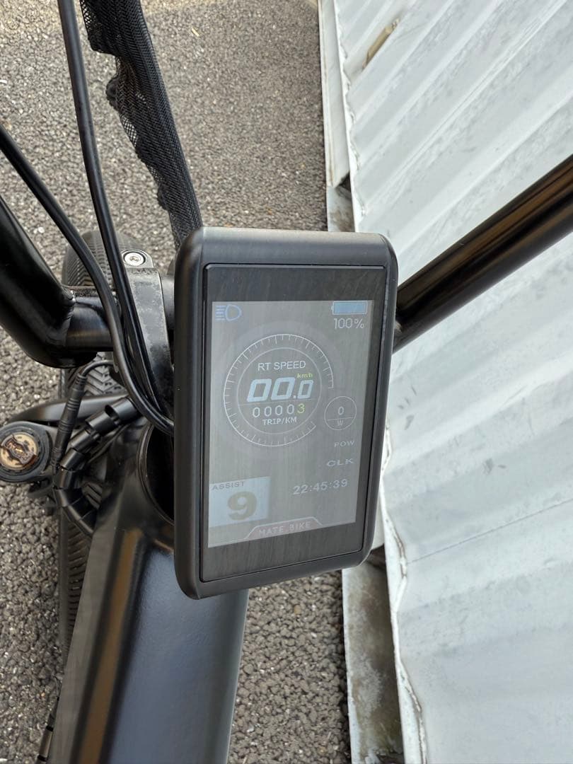 新型ロゴ MATE BIKE MATE X 250 Subdued Black