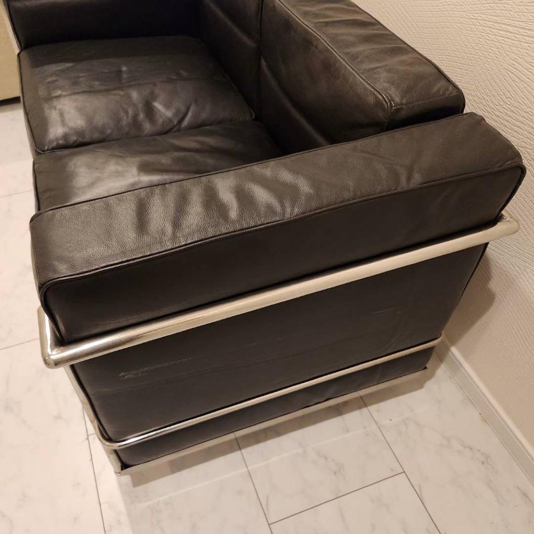 リプロダクトLe Corbusierル・コルビュジエ　2pボックスソファ