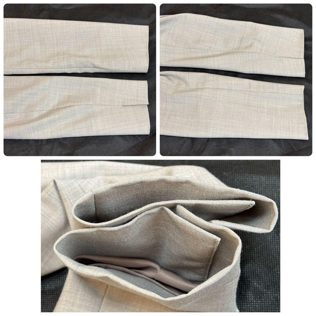 【美品】グリーンレーベルリラクシング カチリラ パンツスーツ セットアップ 36