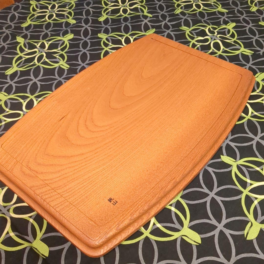 けやき　お盆　手作り木工