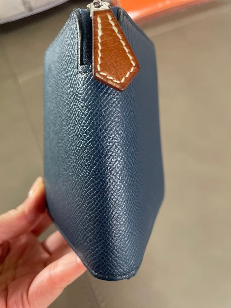 HERMES アザップシルキン コンパクト 小銭入れ