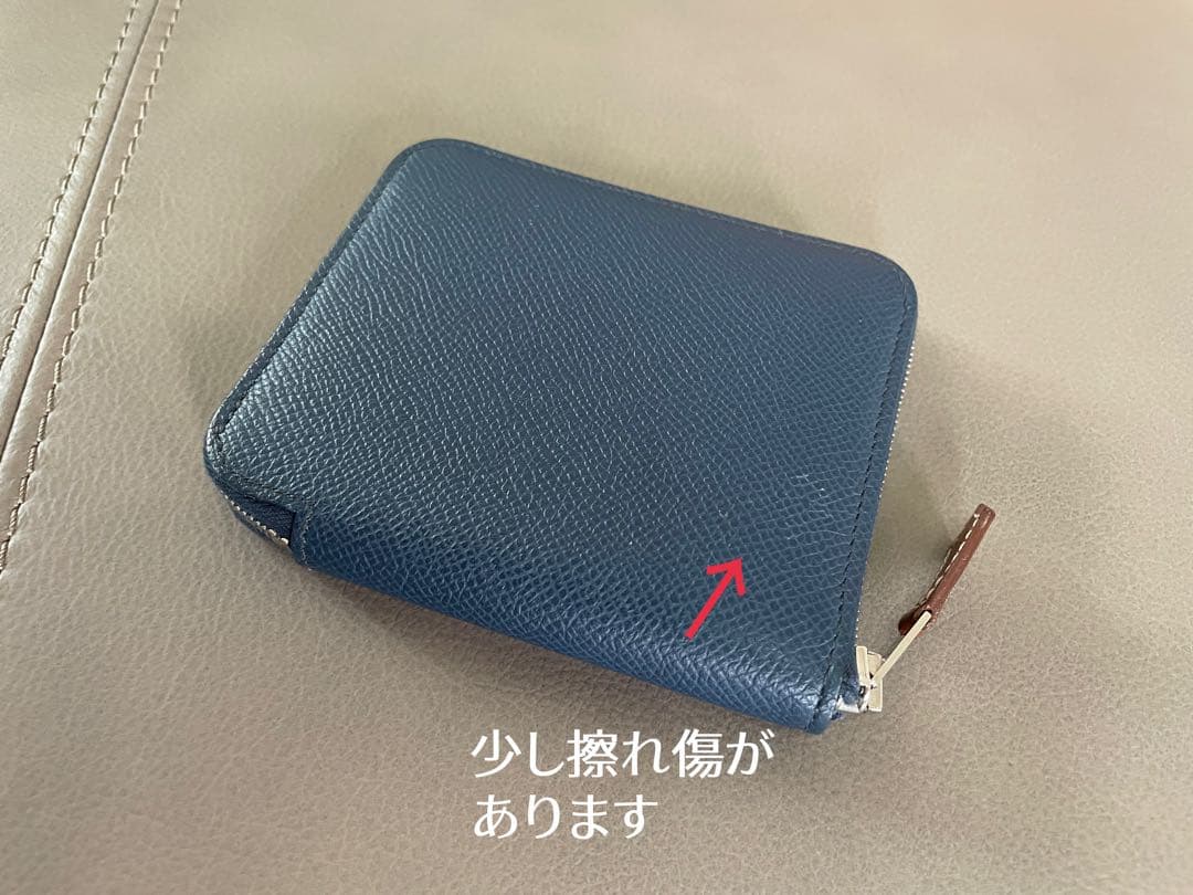 HERMES アザップシルキン コンパクト 小銭入れ