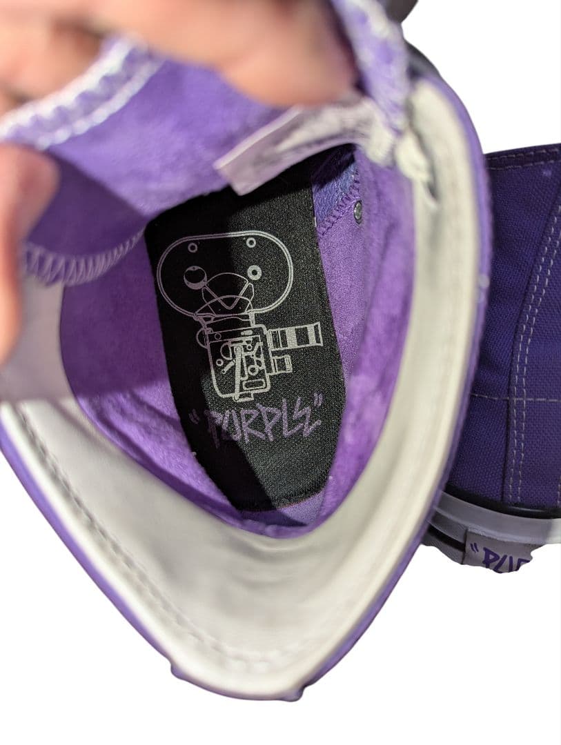 Converse cons Hi pro purple コンズ 海外企画