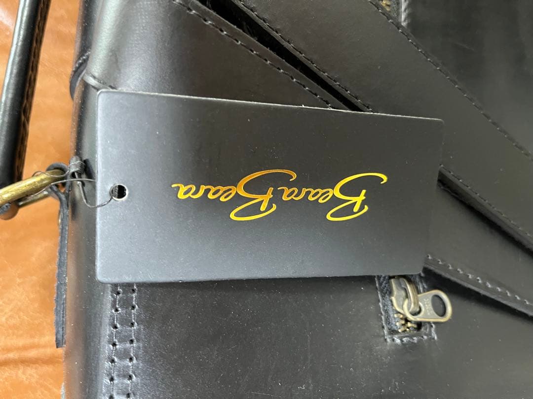 【BearaBeara】ヴィンテージ調 レザーバックパック