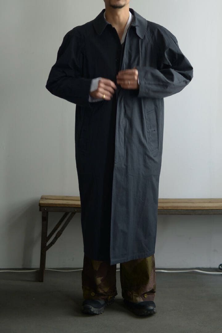 CLASS 未使用 ネイビー ロングコート オーバーサイズコート