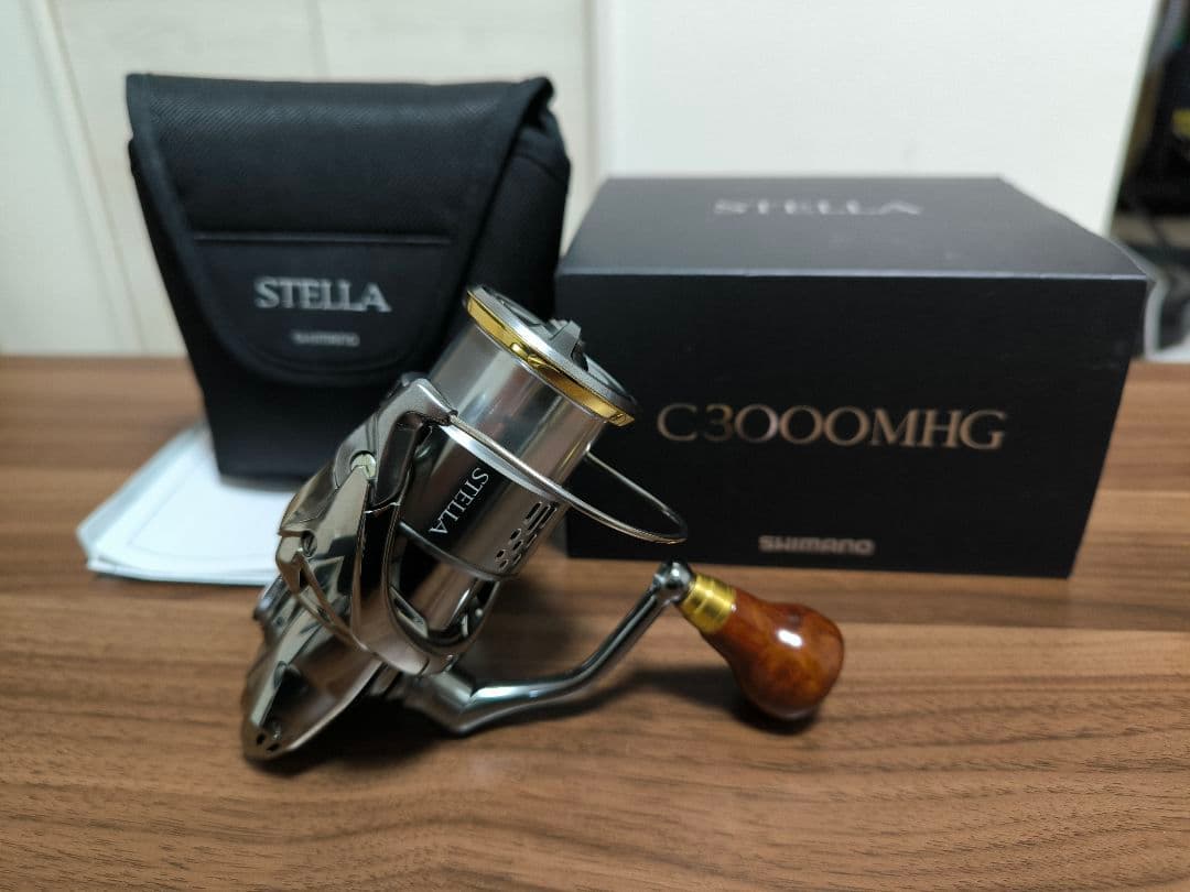 18ステラ C3000MHG 夢屋花梨ノブ　ラウンド型M装着