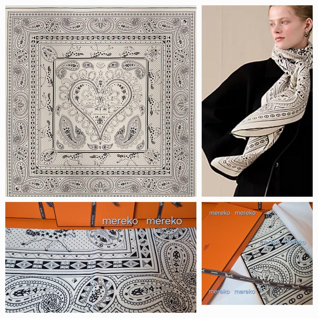 期間限定❗【新品】HERMES バンダナ カシシル シュヴァル カレジェアン