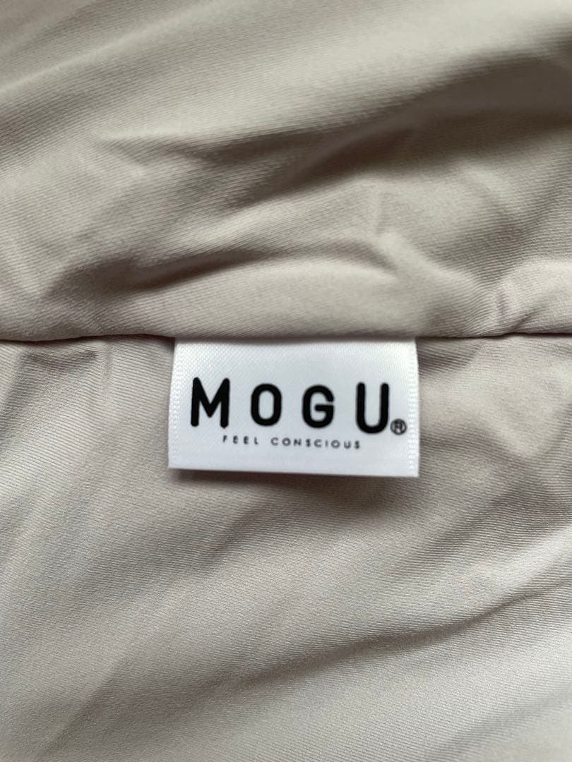 MOGU 雲にのる夢枕 ビーズクッション ミストグレー（カバーセット）