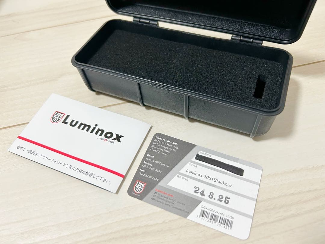 時計 Luminox 3051 Blackout