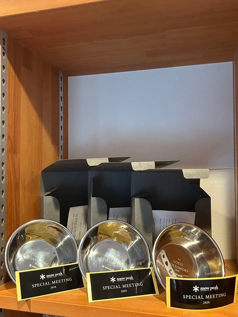  peak シェラカップ ロイヤルカスタマー2018-2020 3点