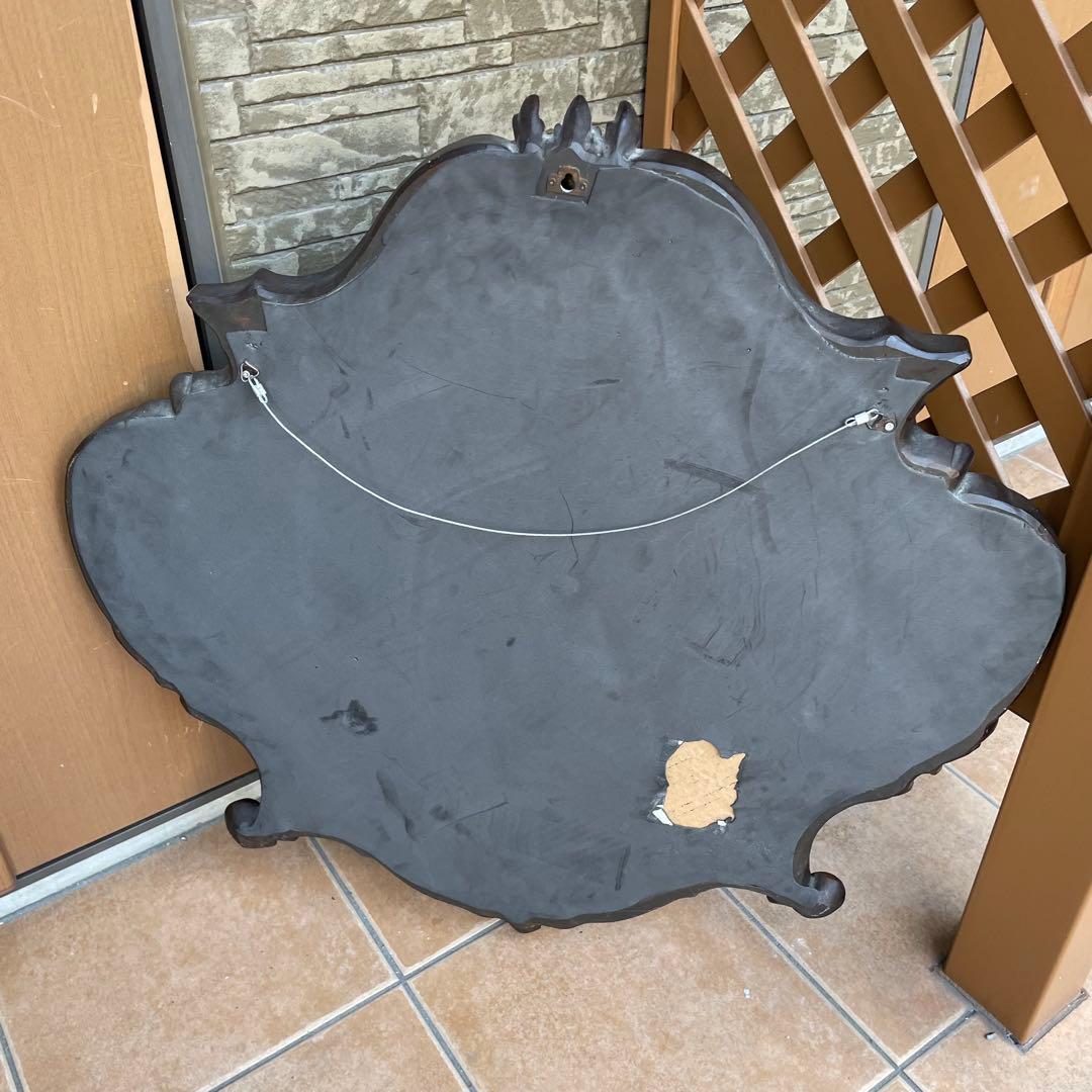 ヨーロピアンウォールミラー　壁掛けミラー アンティーク調 クラシック 壁掛け鏡