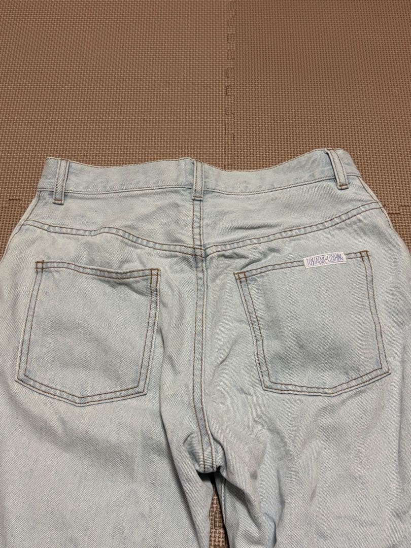 パンツ Tostalgic denim pants lightblue
