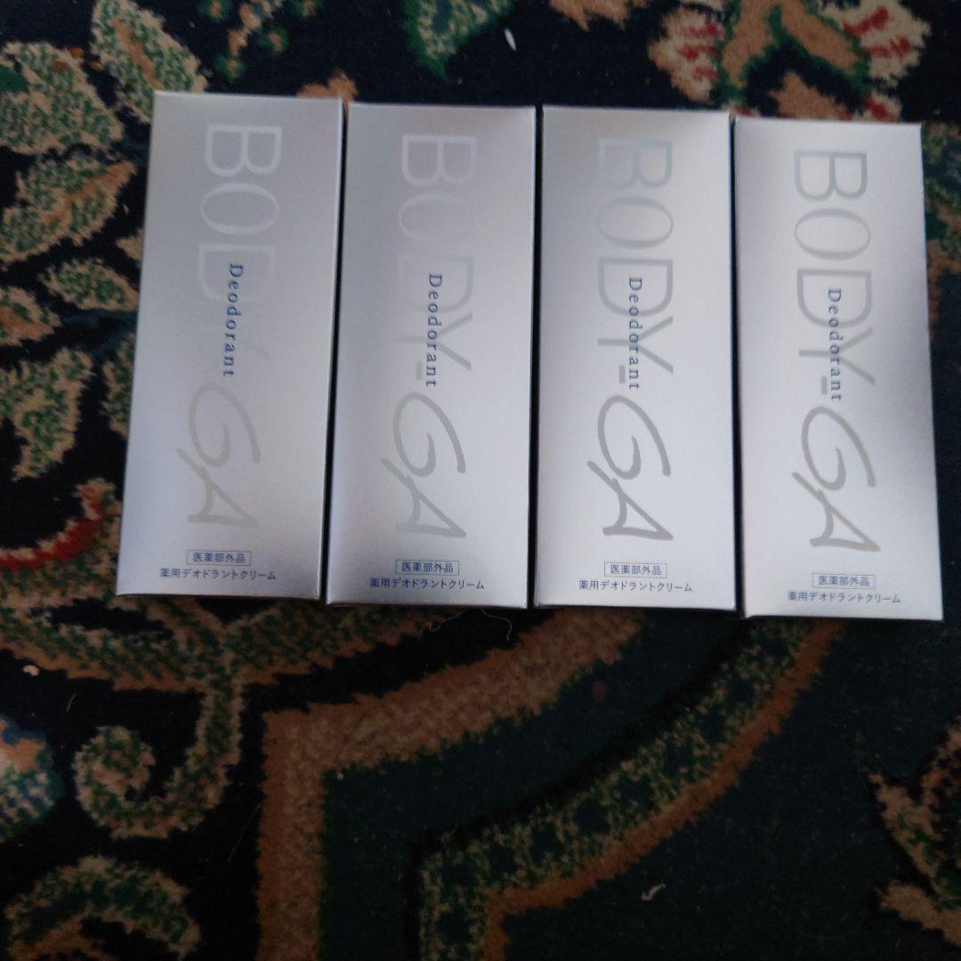 BODY GA デオドラントクリーム４本セット　㈱ファーマフーズ