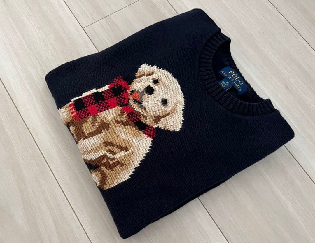 【激レア】POLO RALPH LAUREN 犬puppyニットスンミンさん着用