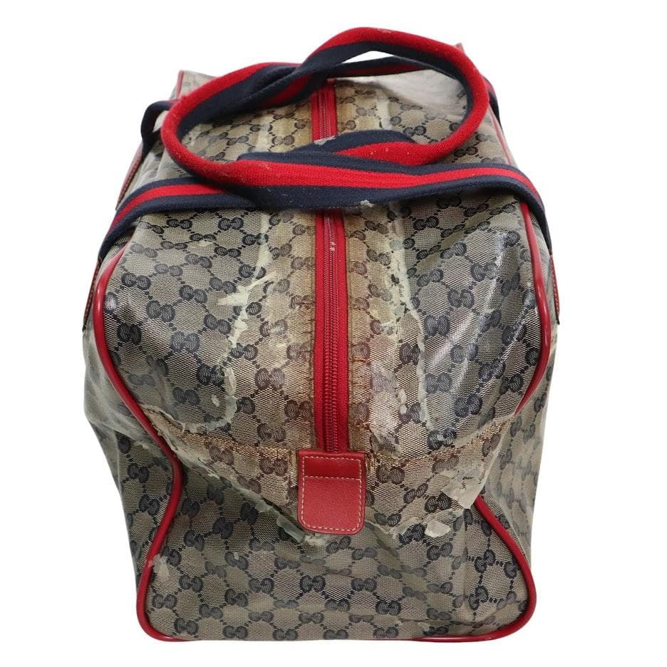【希少】GUCCI グッチ トートバッグ ボストンバッグ　GG コーティング
