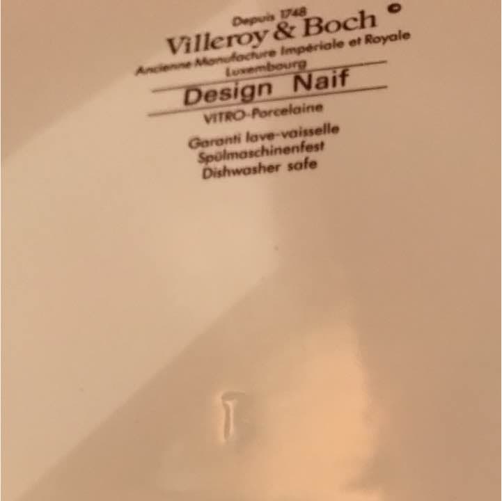 レア❗️ビレロイ&ボッホ Design Naif プレート