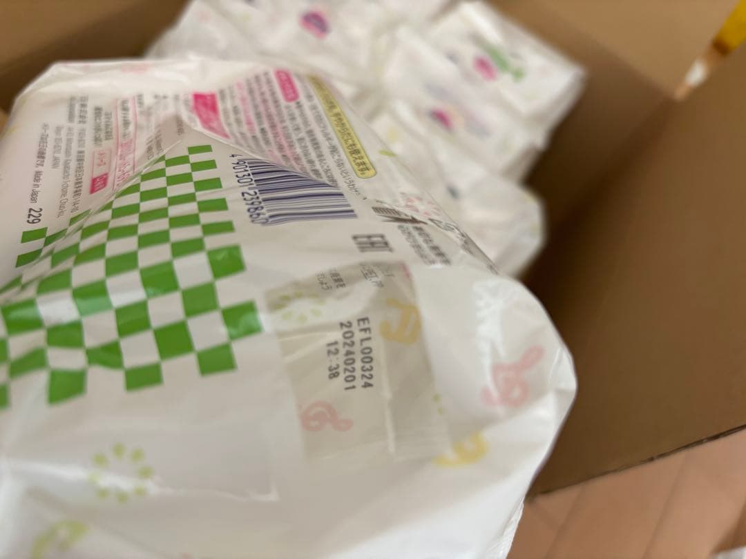 未使用 メリーズ おしり拭き トイレに流せる