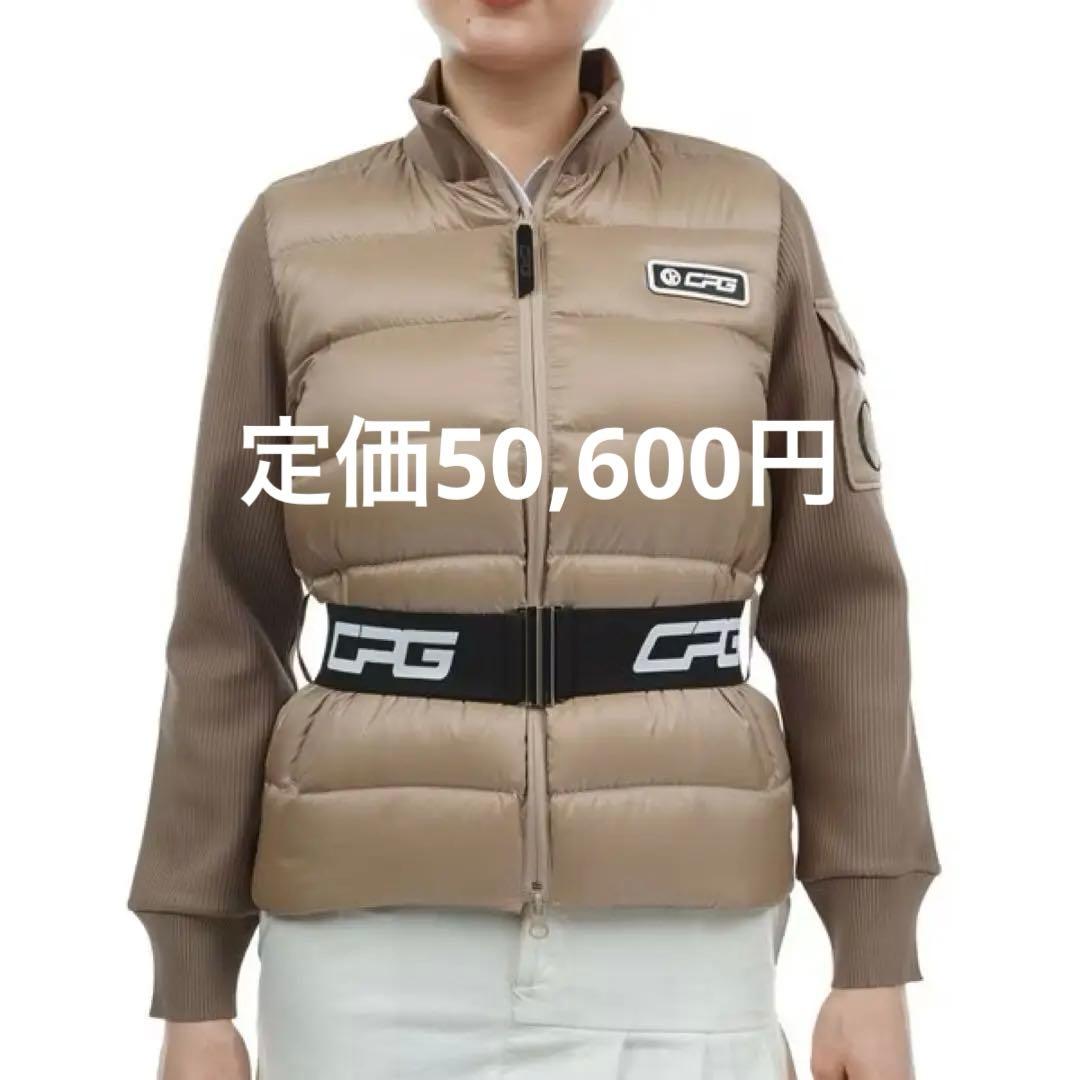 CPG GOLF スリーブニットダウンジャケット