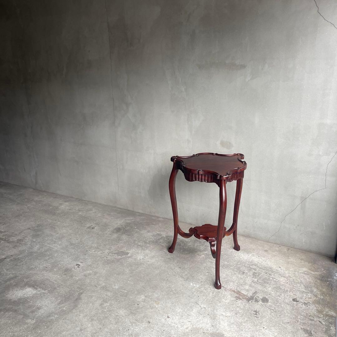 オールドヴィンテージ　イタリア　オケージョナルテーブル　花台　サイドテーブル