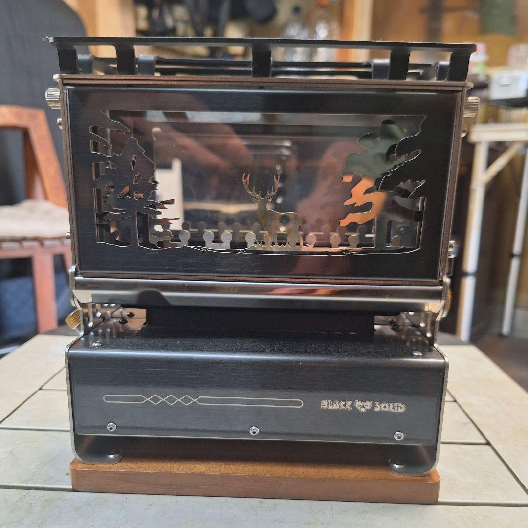 アイロンストーブ　BLACKSOLID