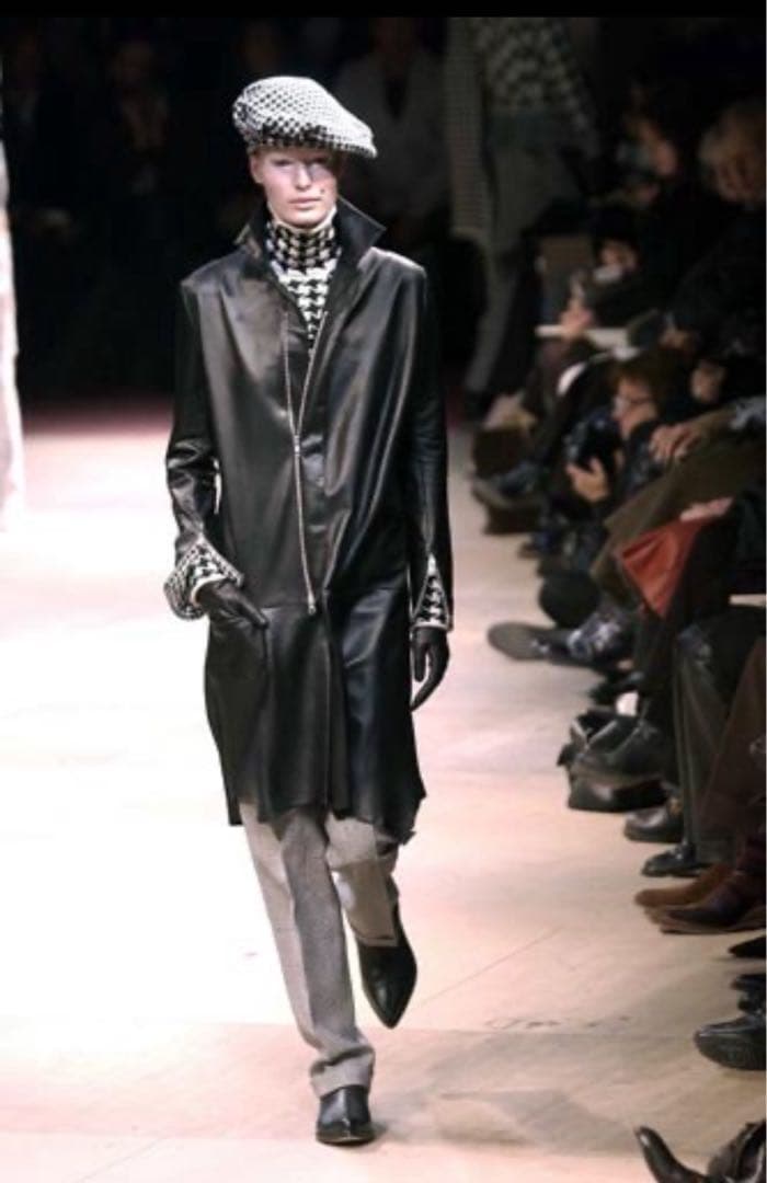 ヨウジヤマモト 03aw ライダースレザーコート 1