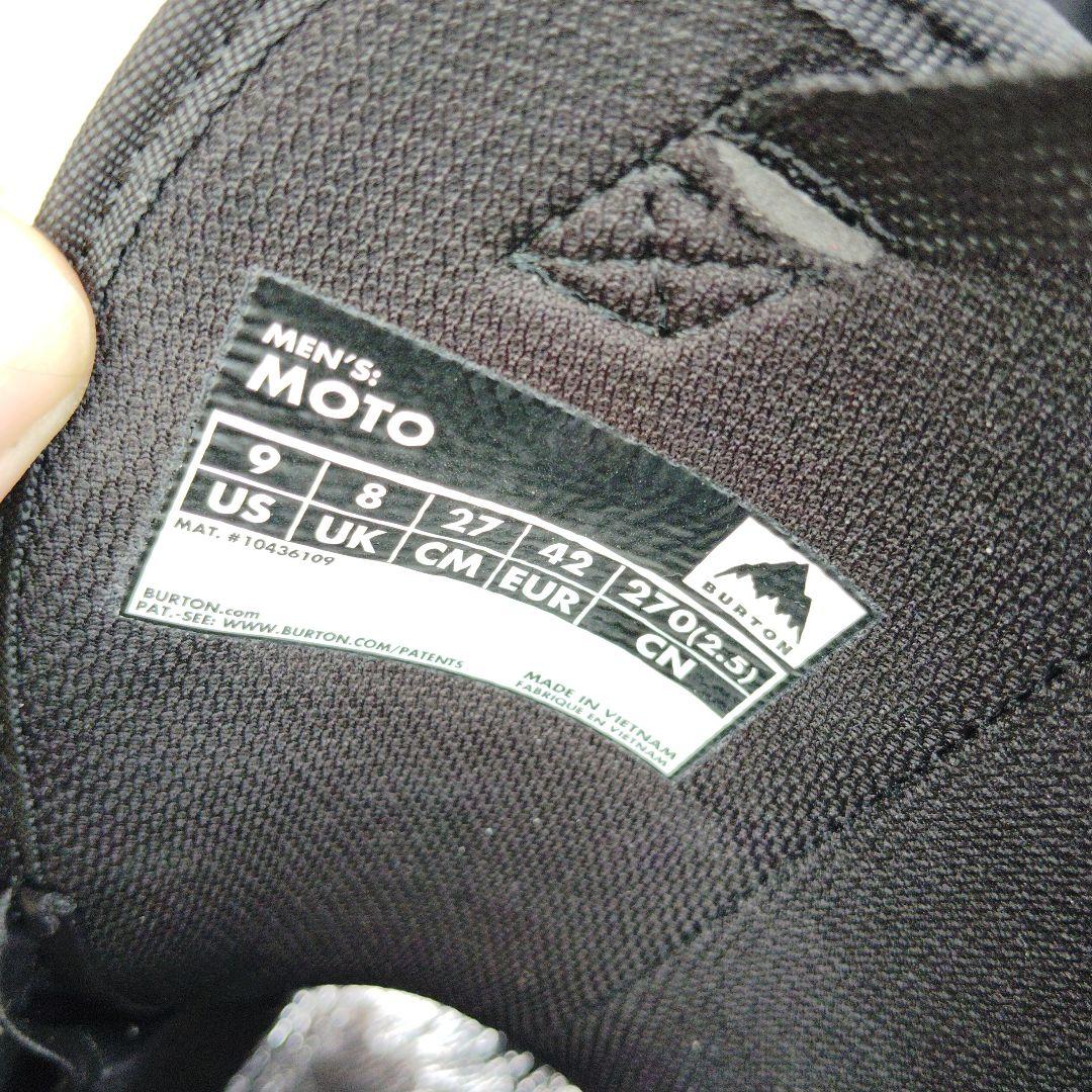 極美品！Burton　MOTO 27cm
