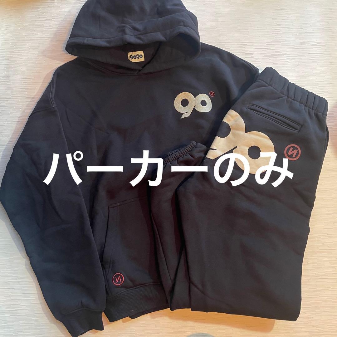 90 Logo Original Hoodie Sweat 　9090 XL