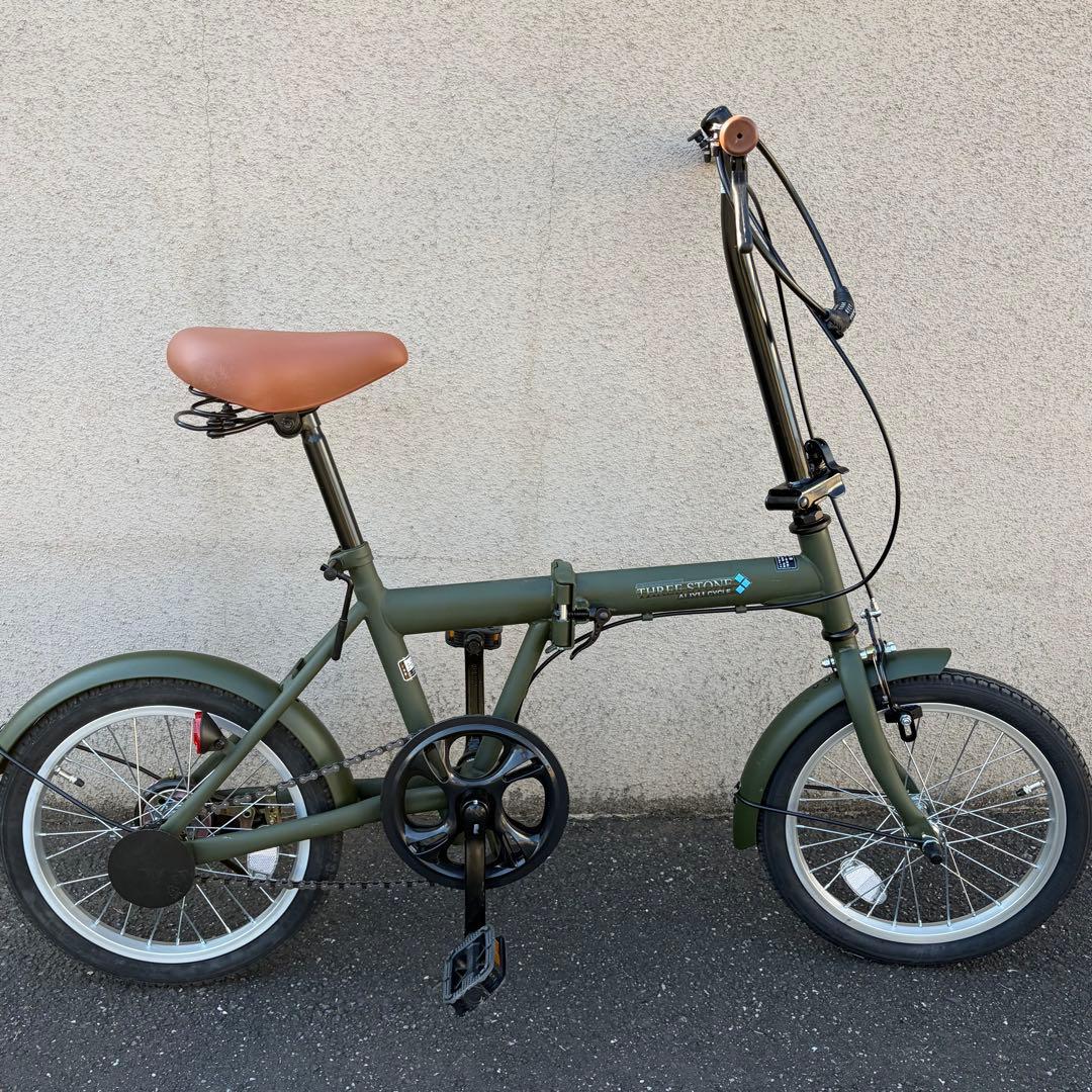 AIJYU CYCLE 折りたたみ自転車 ミニベロ 16インチ 軽量 コンパクト