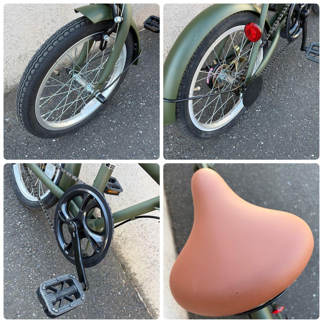 AIJYU CYCLE 折りたたみ自転車 ミニベロ 16インチ 軽量 コンパクト