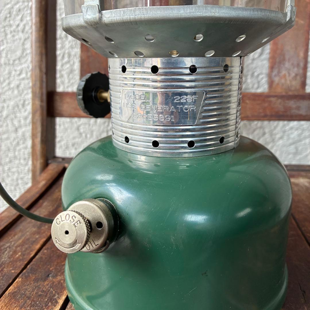 美品！60's Coleman コールマン228F ランタン　USAヴィンテージ