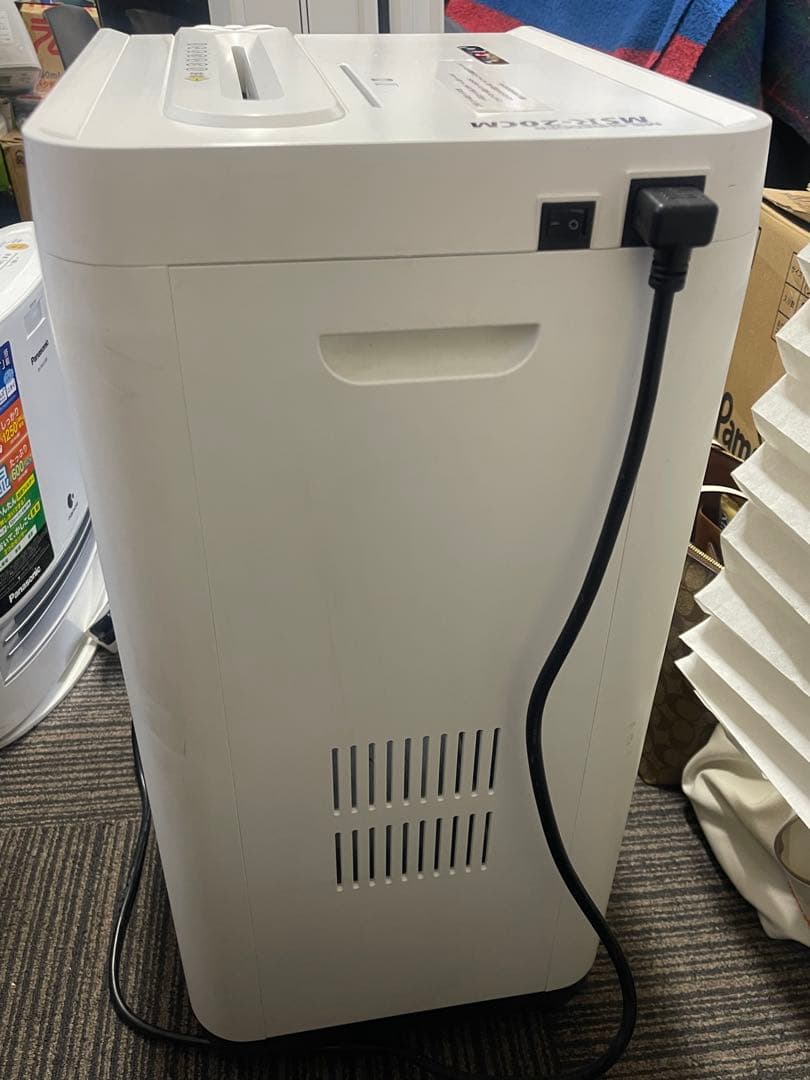 MSシュレッダー MSR-20CM 業務用 電動シュレッダー ホワイト